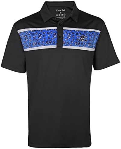 Tattoogolf the Clubhouse Men-Stretch Golf camisa