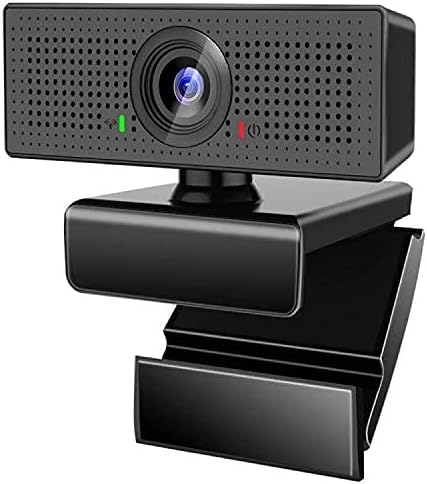 New Ruicheng Webcam com microfone HD 1080p Câmera laptop de computador com foco automático Video Streaming Plug e reprodução de microfones de redução de ruído para chamadas de vídeo do Skype, conferências remotas, jogos