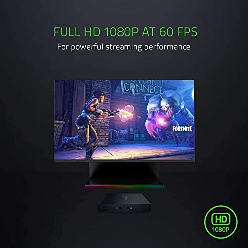 Razer RIPSAW HD Streaming Capture Card: 4K Passthrough - 1080p FHD 60 FPS Gravação - Compatível com