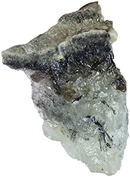 GemHub 141 CT Protection Green Prehnite Natural Rough Stone Mineral Apimens, pré -prehnita para jóias