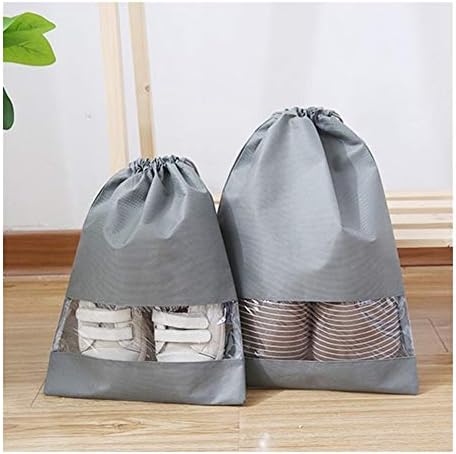 Heyinging525135 A bolsa de sapato mais impermeabilizada bolsa de armazenamento Bolsa de viagem Saco de lavanderia portátil portátil Saco de saco de armazenamento de saco de armazenamento simples e pequeno espaço