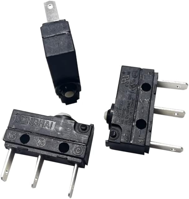 Impermeável IP67 Microswitch 3pin 3a 250V Hebilla Nuevo Interruptor de Asa Recta El Botón de Contato Micro