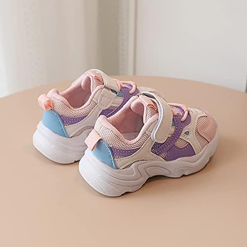 Junlai Sport Boys Sapatos Criança Casual Mesh Crianças Baby Cornhando sapatos de bebê Criança Athletic