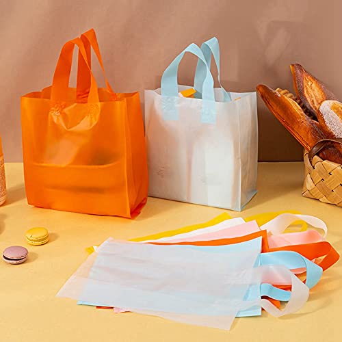 50 sacolas de viagem, sacos plásticos biodegradáveis, sacos de comida, sacos de conveniência, catering, supermercados, sacolas de compras portátil