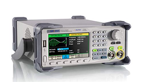 Siglent SDS1104X -E 100MHz Osciloscópio digital 4 canais Decodificador padrão e SDG1032X Forforma de onda arbitrária - Gerador de funções