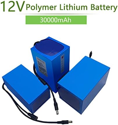 Freitoh Polymer Li-Ion Battery 12V 30AH Bateria de lítio recarregável com o encaixe do carregador para