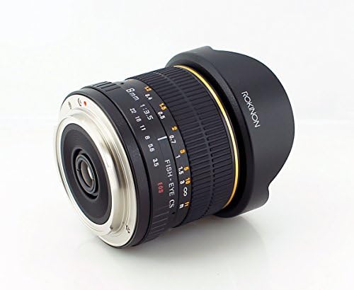 Rokinon Fe8m-N 8mm f3.5 Fisheye Lente fixa para Nikon