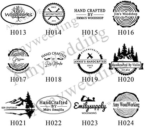 Logotipo personalizado Branding de madeira Ferro, selo de ferro de marca durável, carimbo de chama,