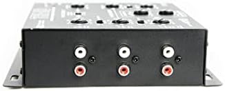 RDCARSHOW TRI-XO 3 vias de entrada de 6 canais Crossover eletrônico com saída RCA de 5 volts
