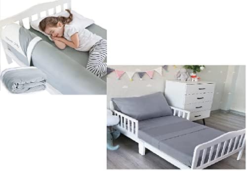 Lençóis de cama para criança para o trilho de cama para criança, tampa do trilho da cama de espuma, lençol
