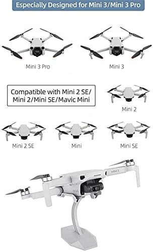 Stand de exibição de mesa para DJI mini 3 Pro/Mini 3/Mini 2/mini 2 SE/Mavic Mini/Mini SE Drone UAV Exibir rack de ornamento de drones Acessório ZJ562