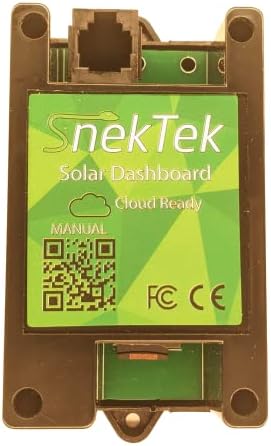 Snektek WiFi Solar Dashboard SD-RS232-REN-Int para Renogia RS232 Charge Controllers