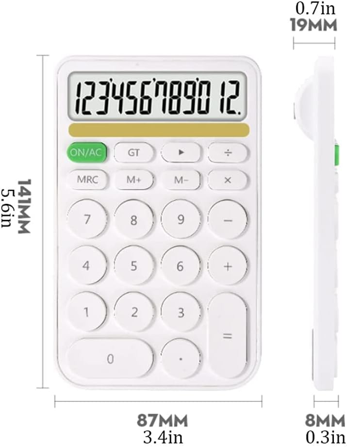 calculadoras calculadoras calculadora de 12 dígitos calculadora Candy Collulator Garle Buttons Desktop Calculadora