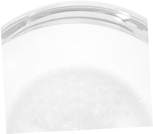 Abaodam Dandelion Crystal Ball Ornament Titulares Casa Presentes de vidro Ornamentos transparentes Cubo de vidro de cristal Esfera de cristal decorativo Esfera de vidro Exibir esferas de cristal do globo Decoração de escritório