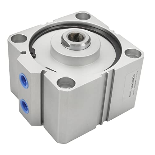 Aicosineg compacto cilindro de ar pequeno de cilindro de ar pequeno de 3,94 polegadas 0,39 polegadas Ação