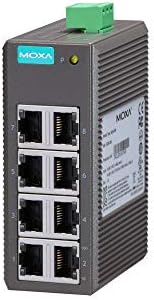 EDS -208 - MOXA 8 Nível de entrada da porta Switch Ethernet não gerenciado com portas 10/ 100BTX.