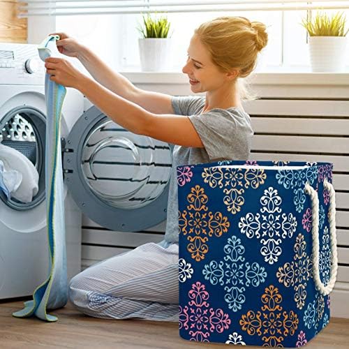Deyya Color Lindas lenços de lavanderia cestam cestas de altura dobrável para crianças adultas meninos adolescentes