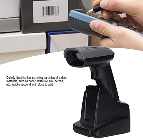 Scanner de código de barras 2.4g USB2.0 Ergonomic estável plug e reproduzir um scanner QR rápido para lojas de lojas de lojas