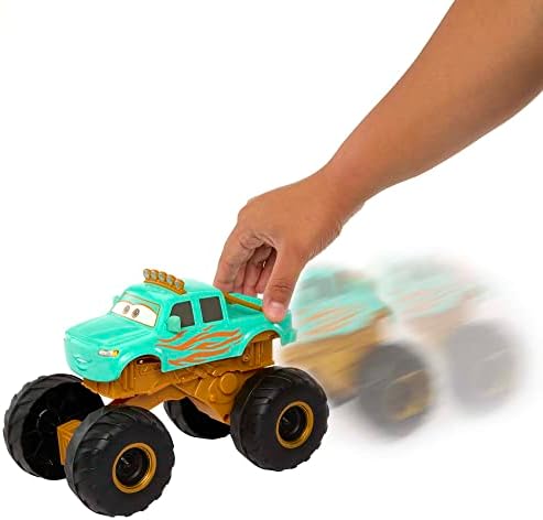 Disney Cars Toys, carros no veículo de dublê do circo da estrada, Jumping Monster Truck inspirado pelo