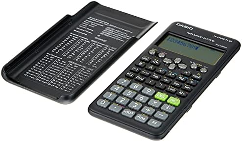 Casio FX-570es mais 2 calculadora científica com 417 funções, preto