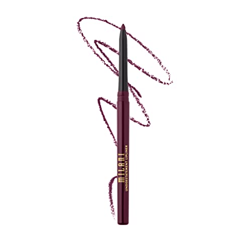 Lápis de lipliner de Milani eufemismo - lápis de revestimento lábio de lábio macio e altamente pigmentado,